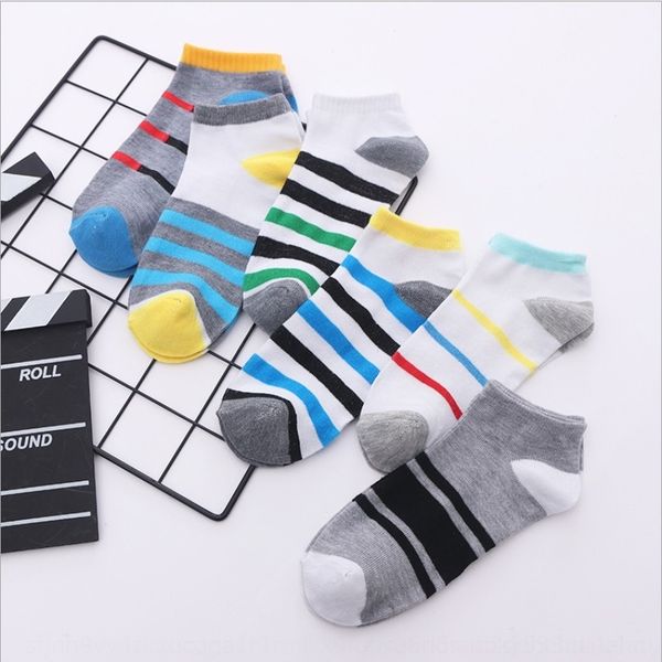 

hcwpo полосатого весной и sockssports дешевого хлопок лодка ip19q 2020 лето лодка носки мужских подарков мужских носков sockscotton, Black