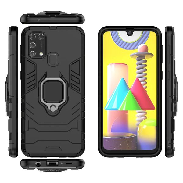 Armor Phone Case невидимые кронштейн крышка кольцо пряжки анти-осень оболочки для iPhone 13 12 11 Pro XR X XS MAX Samsung S20ULTRA S20 PLUS S10