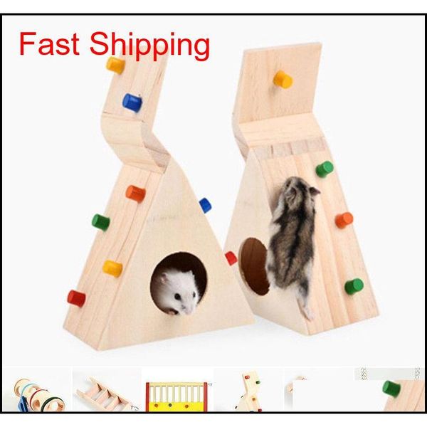 

hamster cage/toy/seesaw pet wooden home small animal rat mice house play swing for rat qylrtc bdenet