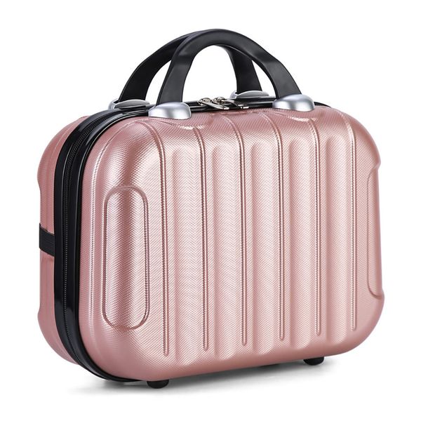 

portable travel bag waterproof cosmetic case storage travel make up mini travel suitcase elastic straps beauty case organizer t200602