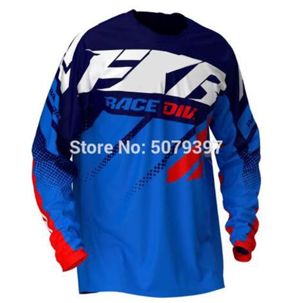 

2021 dakar race off-road long-sleeved t-shirt, polyester quick-drying motorcycle downhill jersey, forest road field off-road shirt, the same