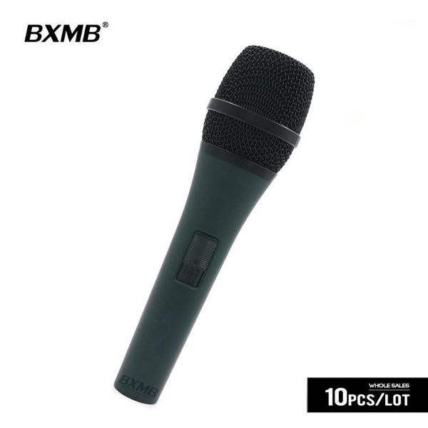 

10pcs professional cardioid e845s wired microphone e845 dynamic handheld mic for karaoke live vocals with switch1