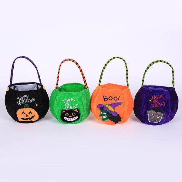 

2020 halloween 15 x 20 см сумка из тыквы дети trick or treat подарков для переноски сумки для halloween party supplies dropshipping sqczhk