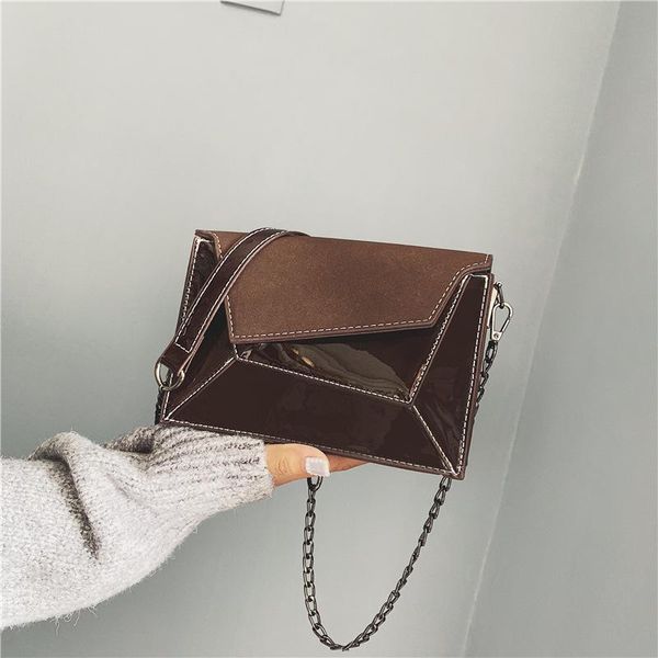 

leather new pu bag european shoulder and ladies american fashion geometric stitching diagonal small square bag wholesale uqwga qynf
