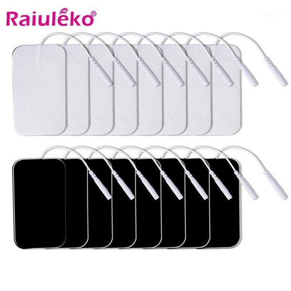 

20/100p electrode pads self adhesive replacement pads for tens acupuncture digital therapy machine ems muscle stimulator patch1