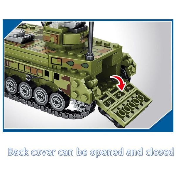 

sembo military ww2 tank army armored building blocks figures vehicle soldier weapon germany truck bricks toys for children boy wmtggs