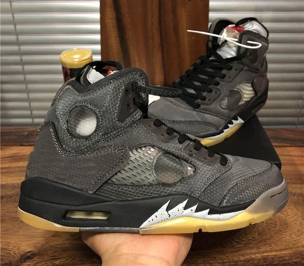 

2020 new white sail wings jumpman 5 5s 3 fire red oregon men basketball shoes michigan oil grey running sneakers mens sport trainers