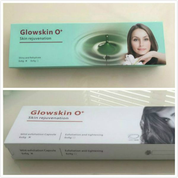 

2021 result and collagen skin rejuvenation and brightening glowskin o+ skin care gel and bubber product, Black