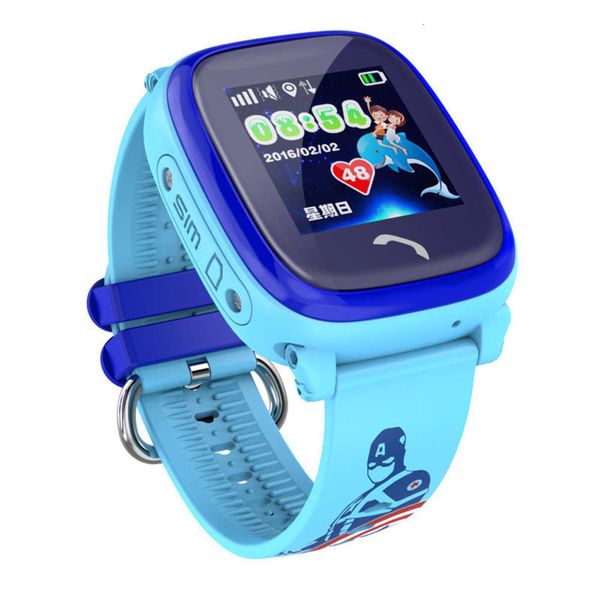 

positioning gps watch df25 waterproof children swimming call sos llrcb1gv, Blue