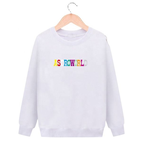 

european american popular casual men's and women's sports printed round neck sweater hoodie, Black