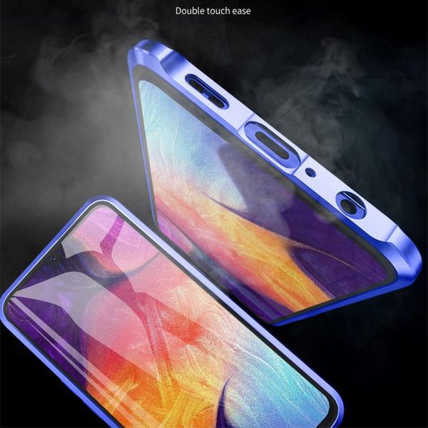 

double side glass magnetic metal case for samsung galaxy note 10 lite m21 a21s a31 m31 a11 m11 a41 s10 lite a30s h sqcfto