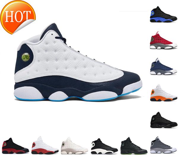 

obsidian 13 13s basketball shoes men women jumpman playground atmosphere grey bred reverse he got game sneakers chicago black island green g