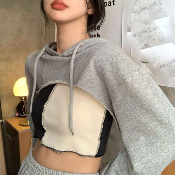 

exzyn lazy style early autumn sleeve women's 2020 new korean style o casual curling sweatersweater sweater short long overcoat o1zs2, Black