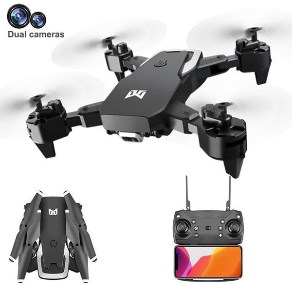 

2020 new kk6 rc drone 4k dual cameras drone hd dual wifi fpv camera aerial video rc quadcopter professional toys1