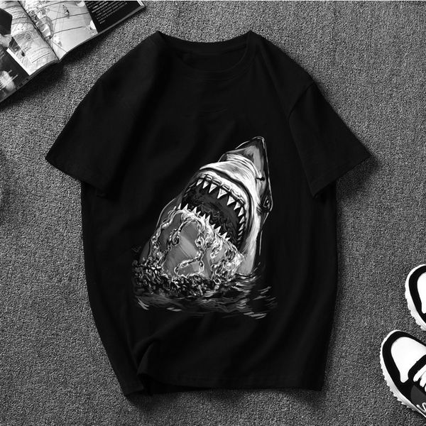 

shark tees harajuku men t shirt ullzang graphic t-shirt aesthetic funny tshirt sport hooded sweatshirt hoodie