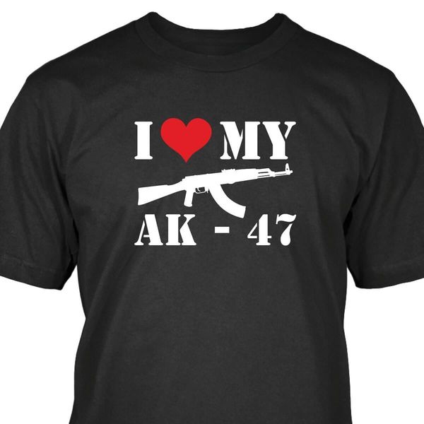 

2019 selling men t-shirt i love my ak-47 t-shirt sport hooded sweatshirt hoodie