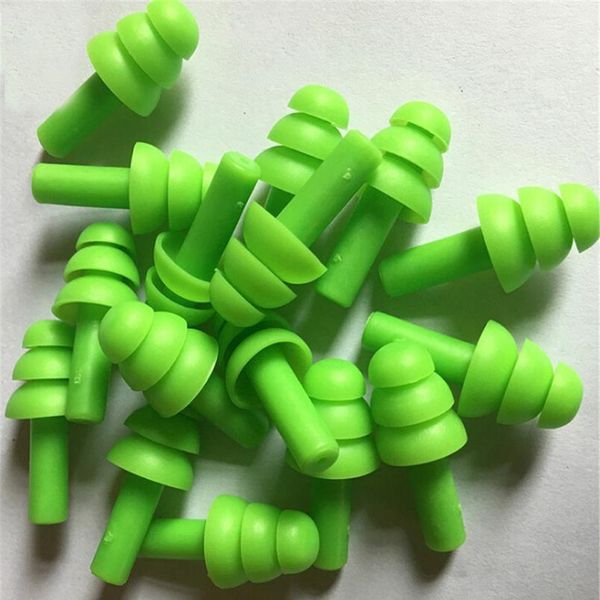 

10 pairs soft anti-noise ear plug waterproof swimming sile swim earplugs for children swimmers diving sqcdnl