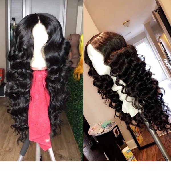 

360 lace frontal wig for black women loose deep wave 13x4 lace front human hair wigs remy ls hair