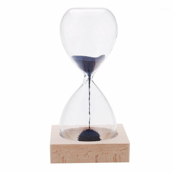

1pcs net hourglass awaglass hand-blown sand timer deskdecoration netic hourglass1