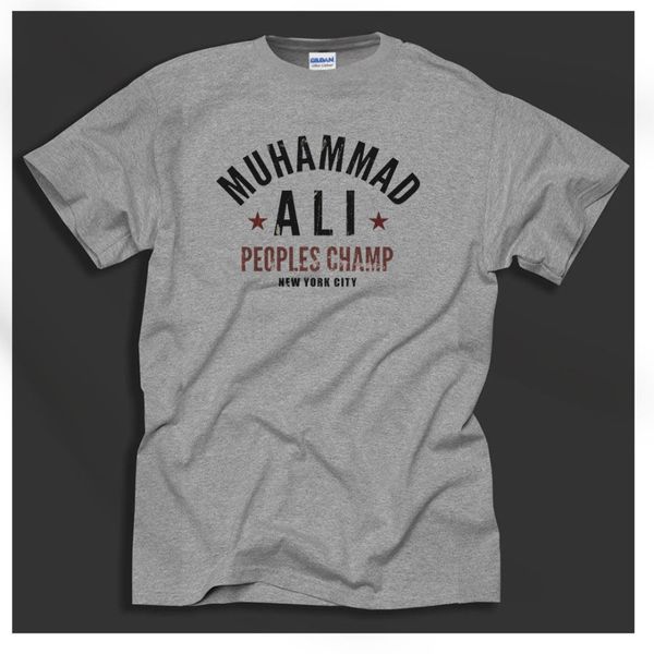 

muhammad ali usa boxing cassius clay people's champ new summer style fashion short sleeve korean t shirts sport hooded sweatshirt hoodi