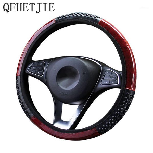 

car steering wheel cover 4d massage particles universal non-slip and wear-resistant elastic band car handle gloves1