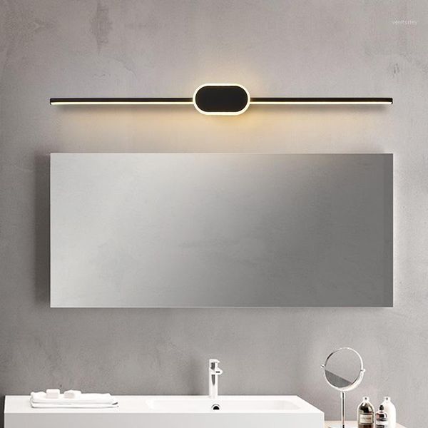 

wall lamp modern led mirror lights bathroom bedroom sconce anti-fog lights1