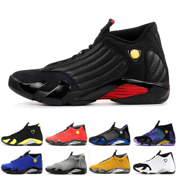 

last s14 14s men basketball shoes candy cane hyper royal black toe last smens outdoor sneakers trainer