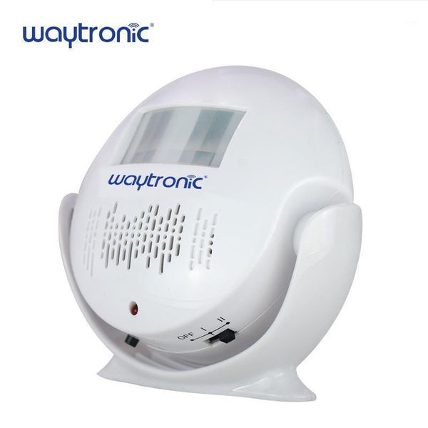 

store shop welcome door bell chime safety alarm voice recordable wireless curtain infrared motion sensor detector1