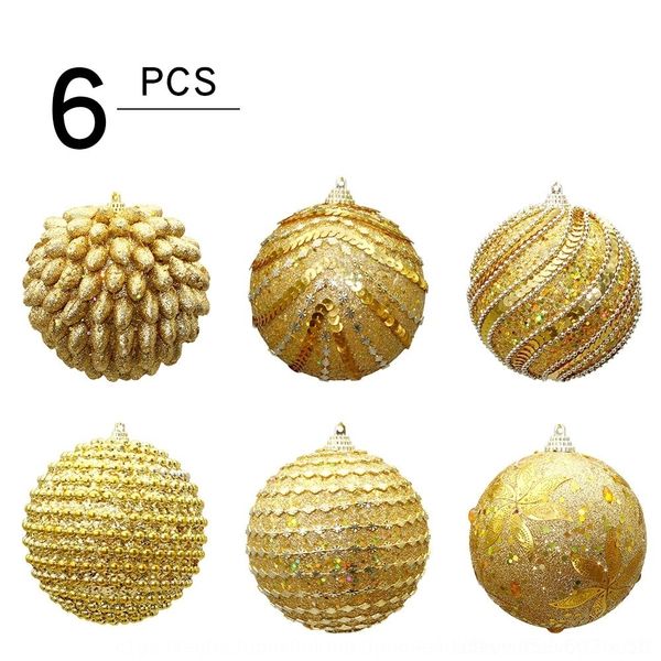 

xkyus 8cm golden ball foam ball pendant ball scene christmas ballarrangement pendant christmas tree decoration 0nlcw