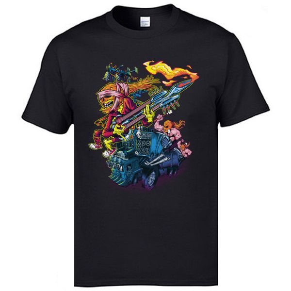 

mad max guitar rock crazy short sleeve 2019 discount male fall party crew neck all cotton tees hoodie designers t shirts sweatshirt