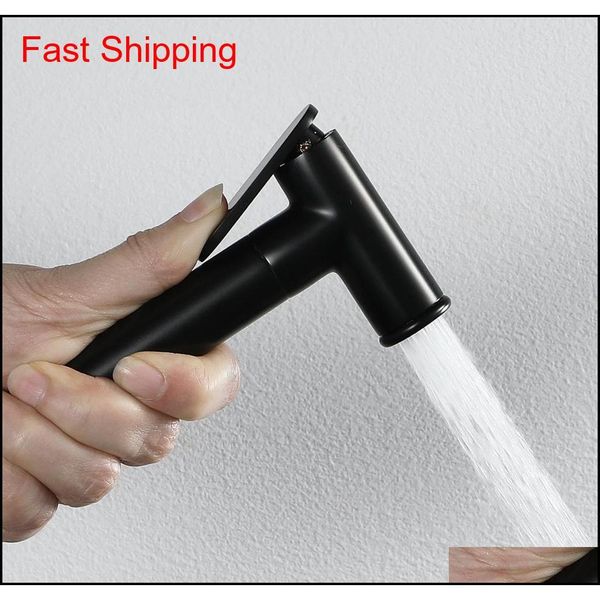 

black bidet faucets toilet spray faucet shower sprayer wc 1.5m telephone telescopic hose wall mounted brass jllers outbag2007