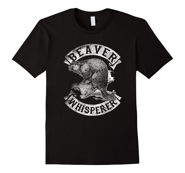 

beaver whisperer spirit animal funny love beavers teenage natural cotton printed round neck clothes hoodie designers t shirts sweatshirt