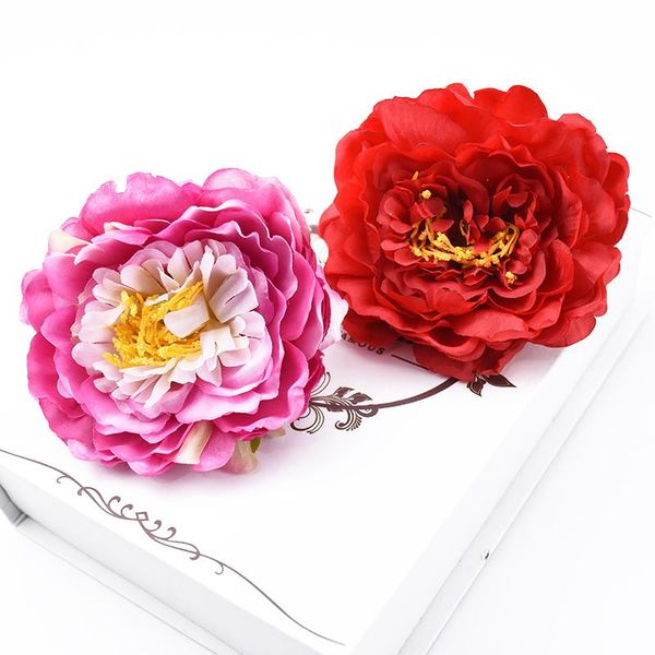

2 11cm stamen peony wedding decorative flower home decoration accessories new year christmas scrapbook artificial flowers bbyrpj lipper