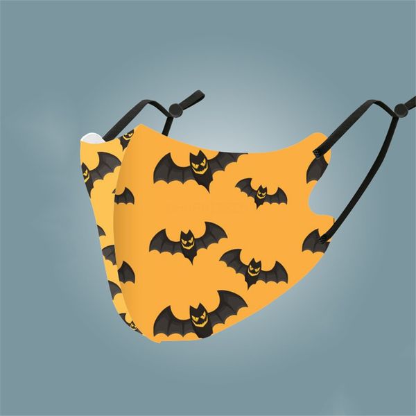 

случайный цвет печати пыли proofface маска открытый носить модные маски # 579, Black