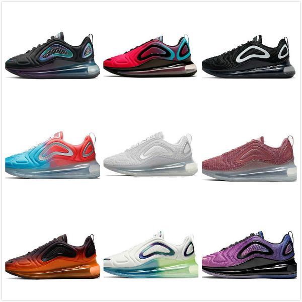 

new 2021 mx 720-818 bubble pack mens trainers running shoes worldwide white all black oreo black grey womens sports sneakers