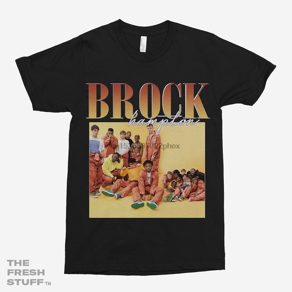 

brockhampton 90s vintage black t-shirt men t shirt sport hooded sweatshirt hoodie