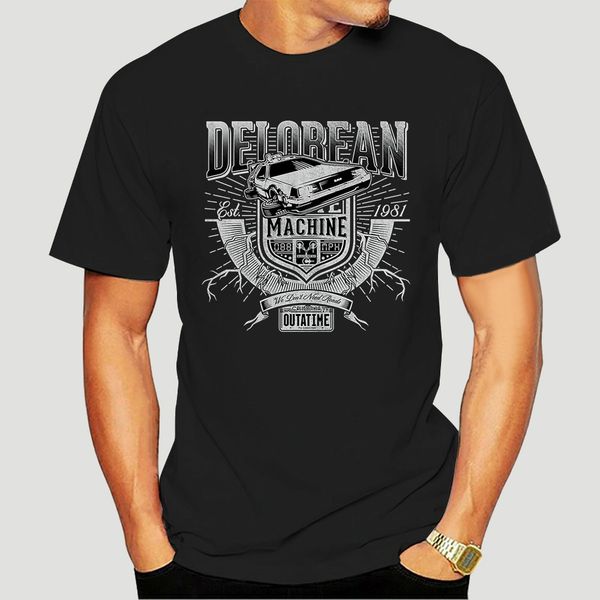 

delorean time machine t shirt custom ed 100% t-shirts fox back to the future michael car-0060a sport hooded sweatshirt hoodie