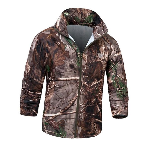 

army tactical militar skin jacket men upf50+ waterproof fast dry outdoors raincoat windbreaker thin camo jacket, Black;brown