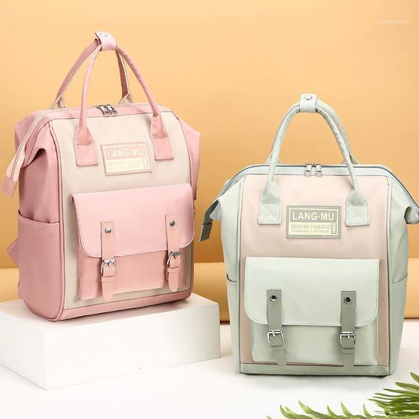 

diaper bags mummy bag double shoulders multi-function maternal infant bottle large capacity lady travel backpack1