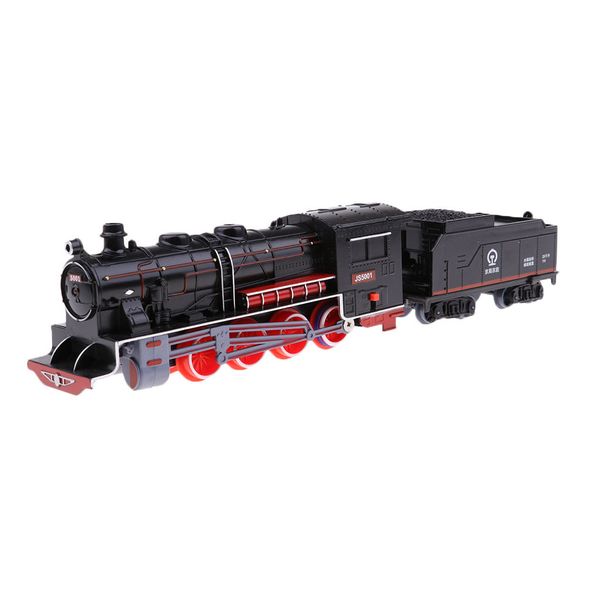 

classical chinese steam locomotive model & coal cars retro vehicle hobby