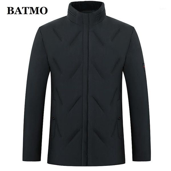 

batmo 2019 new arrival autumn&winter casual parkas men,men's winter jackets ,plus-size l-4xl 19811, Tan;black