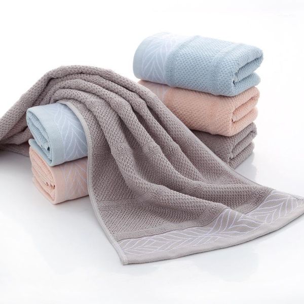 

towel solid color face cotton soft absorbent bath drying beach towels washcloth for adults toalla de ducha 350x750mm1