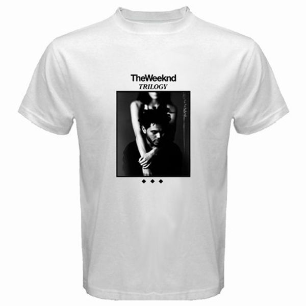 

new the trilogy album cover white size m l xl 2xl 3xl cartoon print short sleeve sport hooded sweatshirt hoodie t shirt