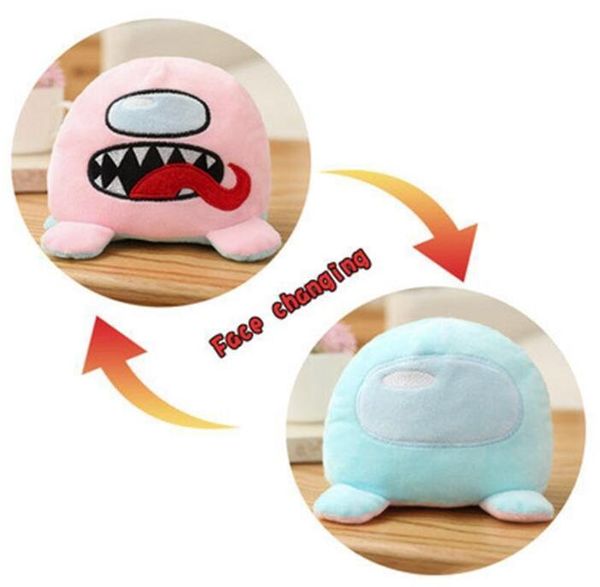 

among us plush toys double-sided among us plush toys space werewolf killing game doll plush toy game kawaii stuffed doll toys