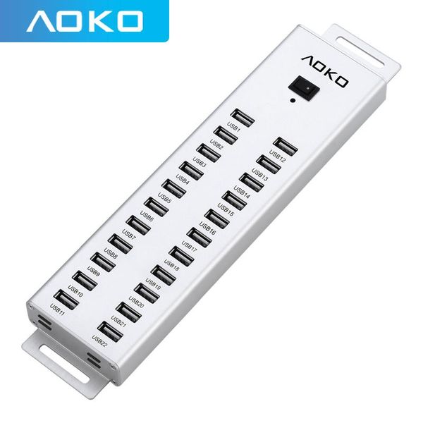 

hubs aoko usb hub 2.0 22 port each interface output current 5v1.5a