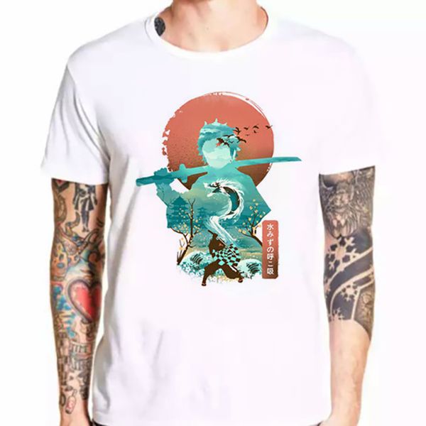 

porg охладить demon slayer смешной kimetsu нет yaiba японского аниме graphic summer tshirt streetwear tee мужской толстовка с капюшоном hood