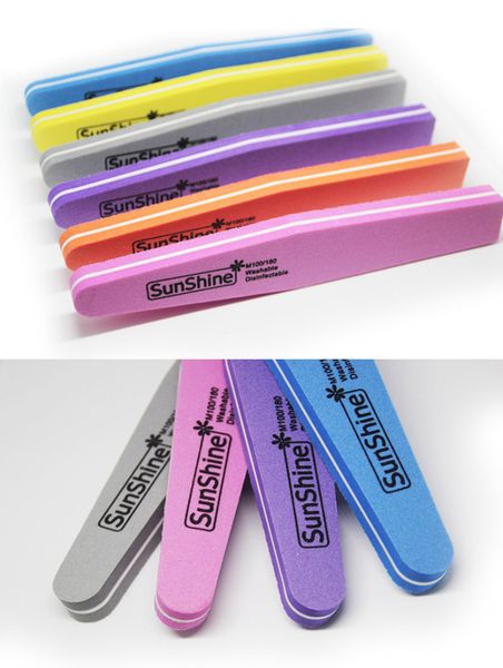 

nail file professional nail-buffers double side nail files emery board 180 grit nail file kit for girl & women