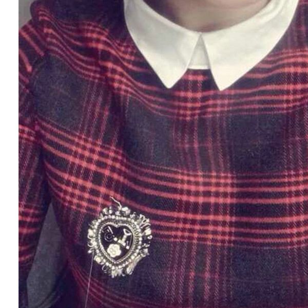 

new handmade brooch for women jewelry 201009, Gray