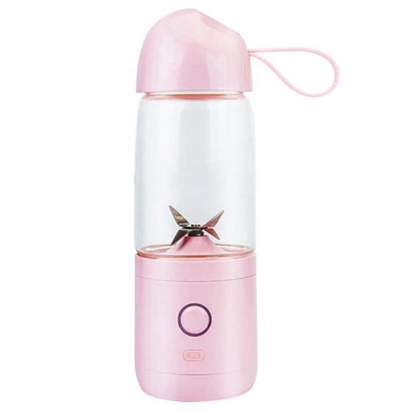 

550ml portable electric fruit juicer cup mini usb rechargeable stainless steel vegetable lemon citrus juicer blender bottle