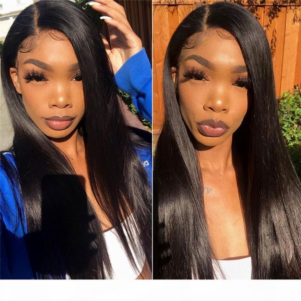 

hd transparent lace closure wig straight 5x5 lace wigs wiggins brazilian human hair wigs pre plucked front for woman, Black;brown